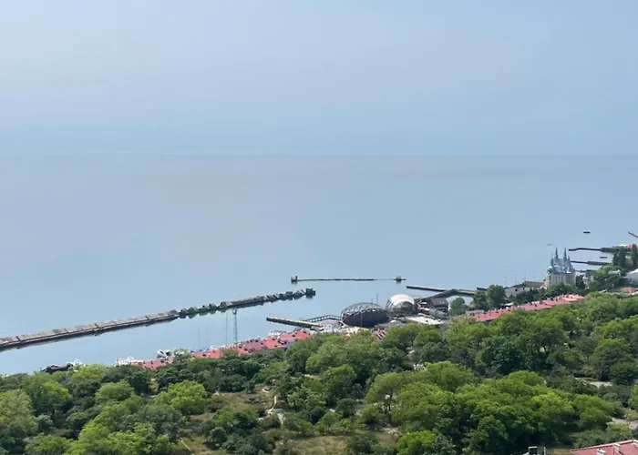 44 перліна люкс з видом на море та терасою аркадія * Odessa